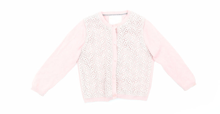 made wtih love  Pink Floral   Jumper Size 12-18 Months