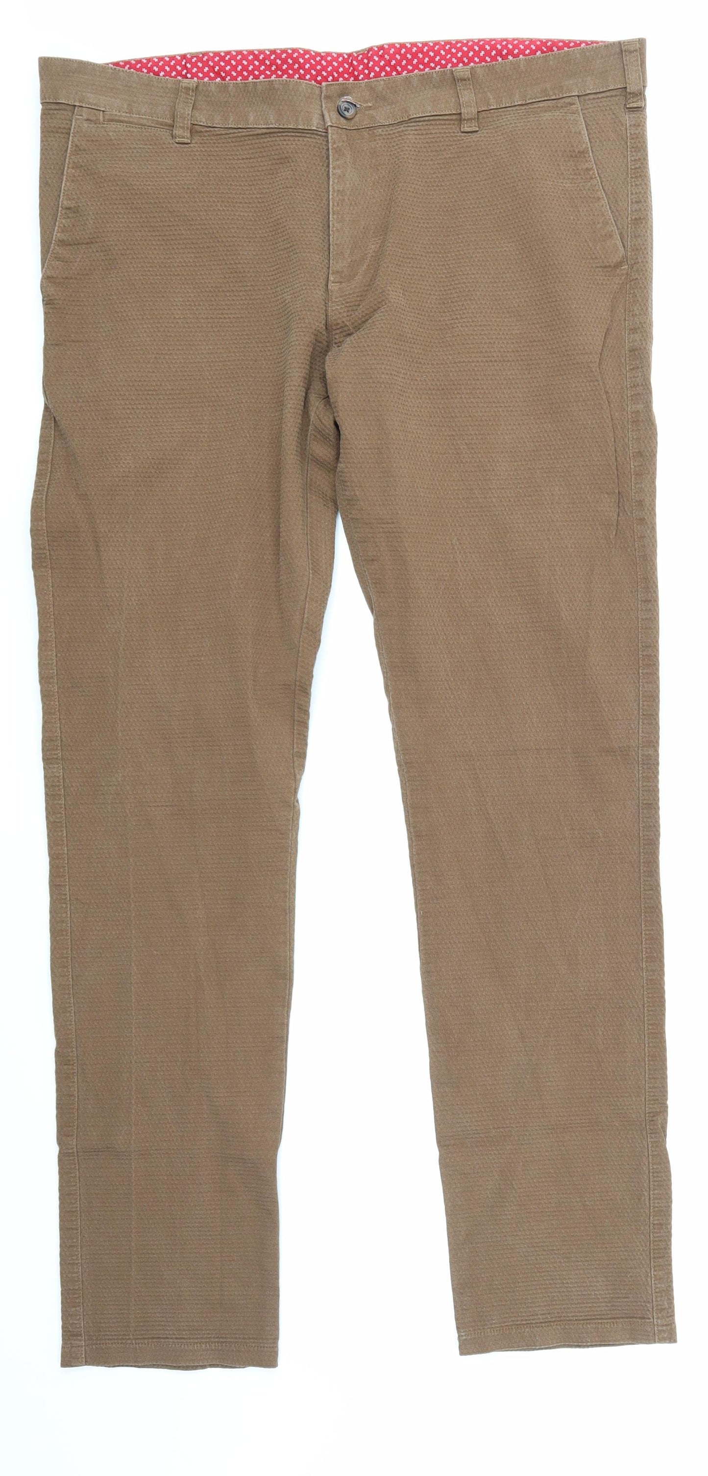 zaar Mens Brown   Trousers  Size 36 in
