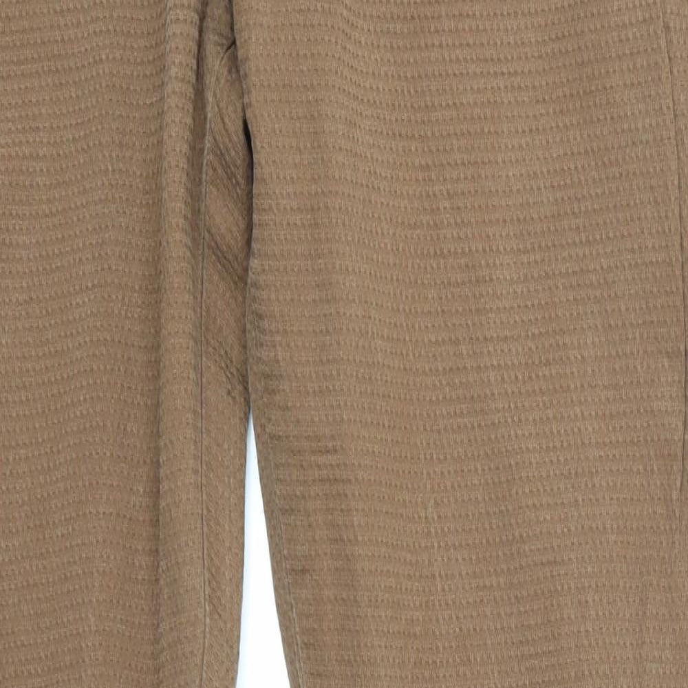 zaar Mens Brown   Trousers  Size 36 in