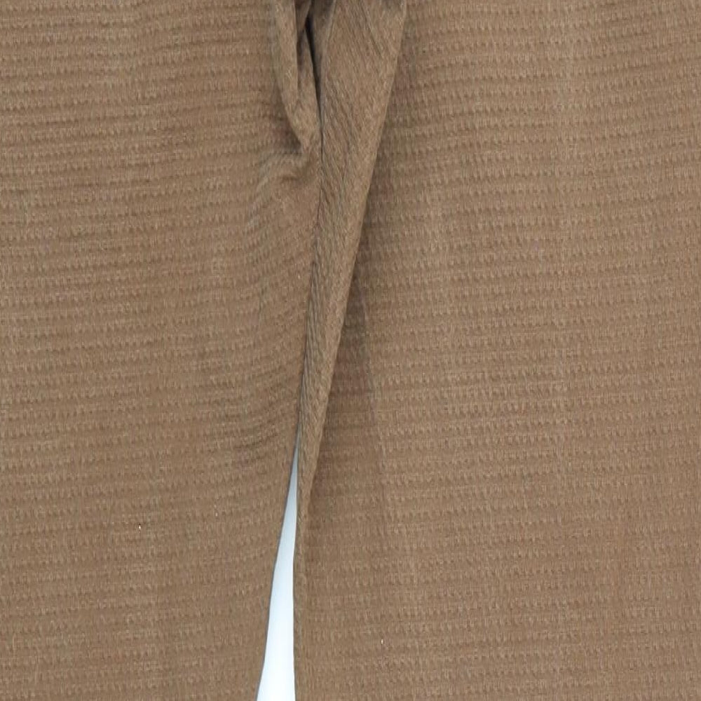zaar Mens Brown   Trousers  Size 36 in