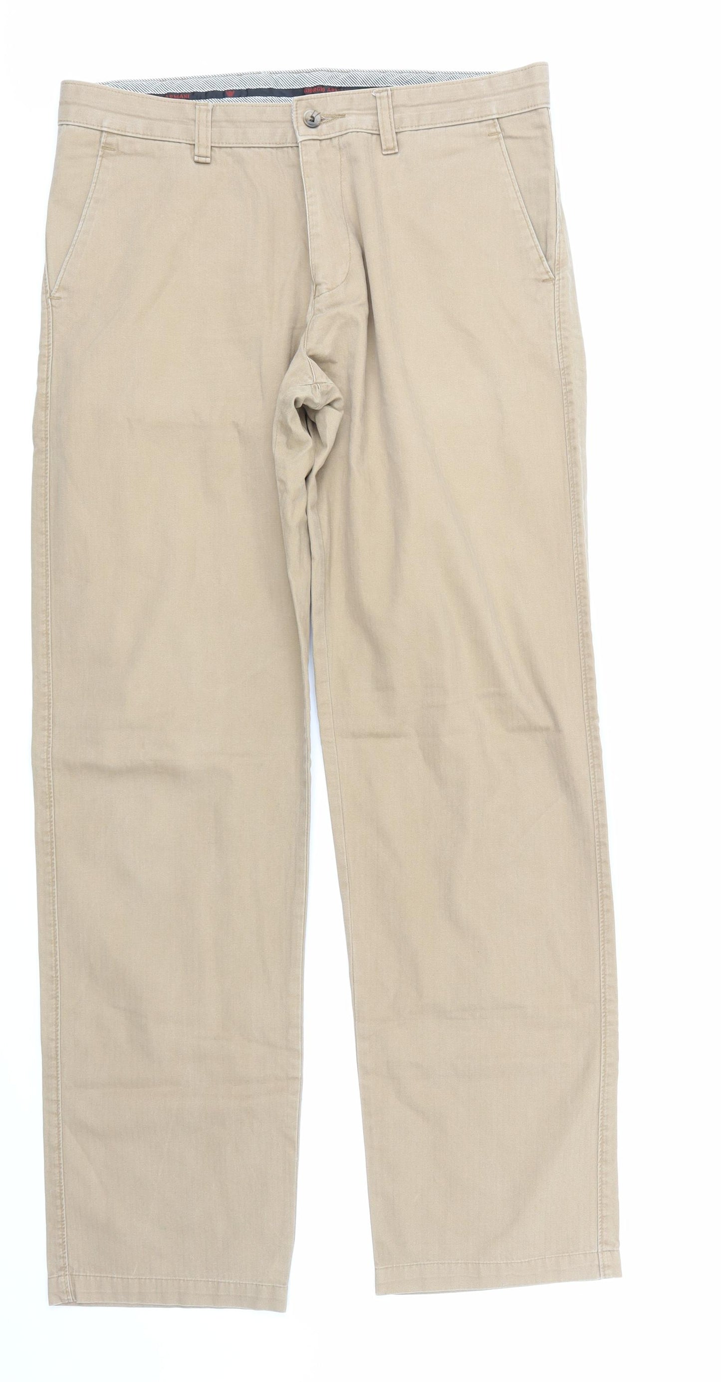 Giorgio Armani Mens Brown   Trousers  Size 34 in