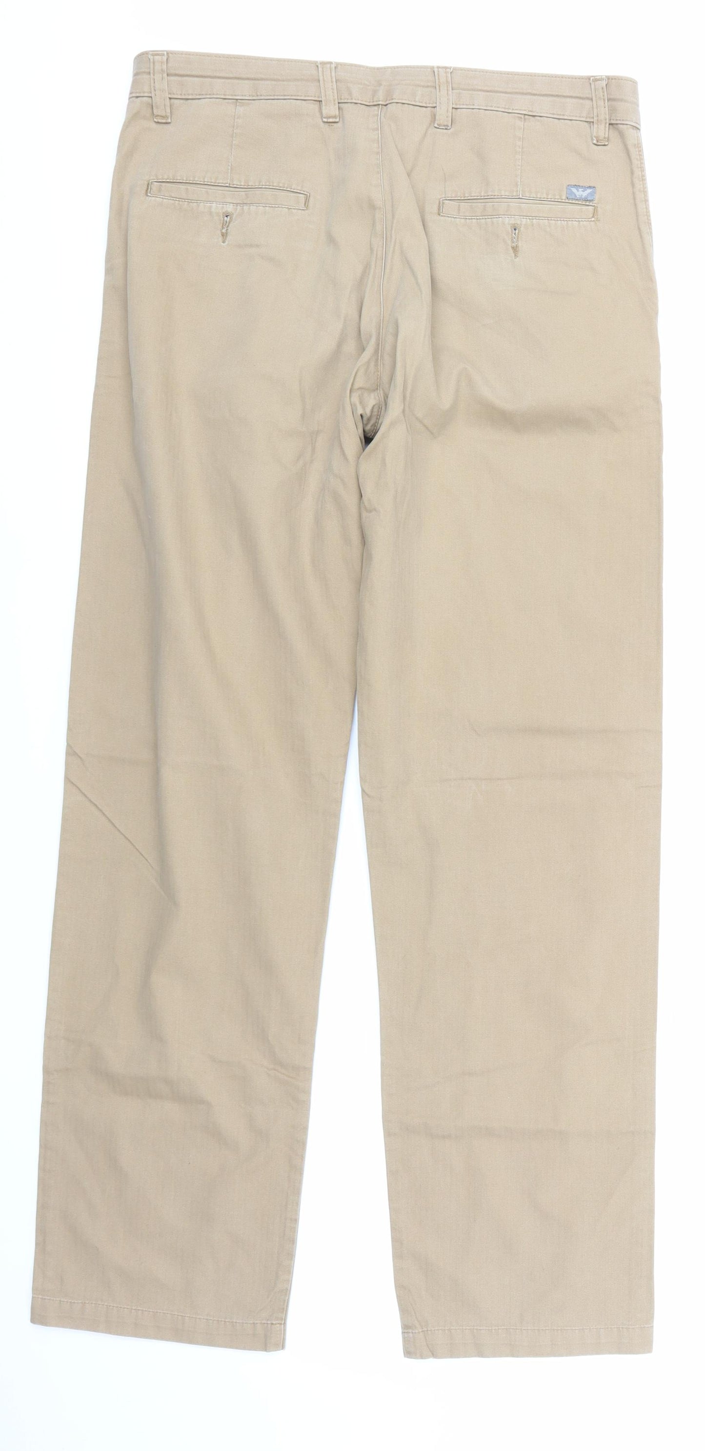 Giorgio Armani Mens Brown   Trousers  Size 34 in
