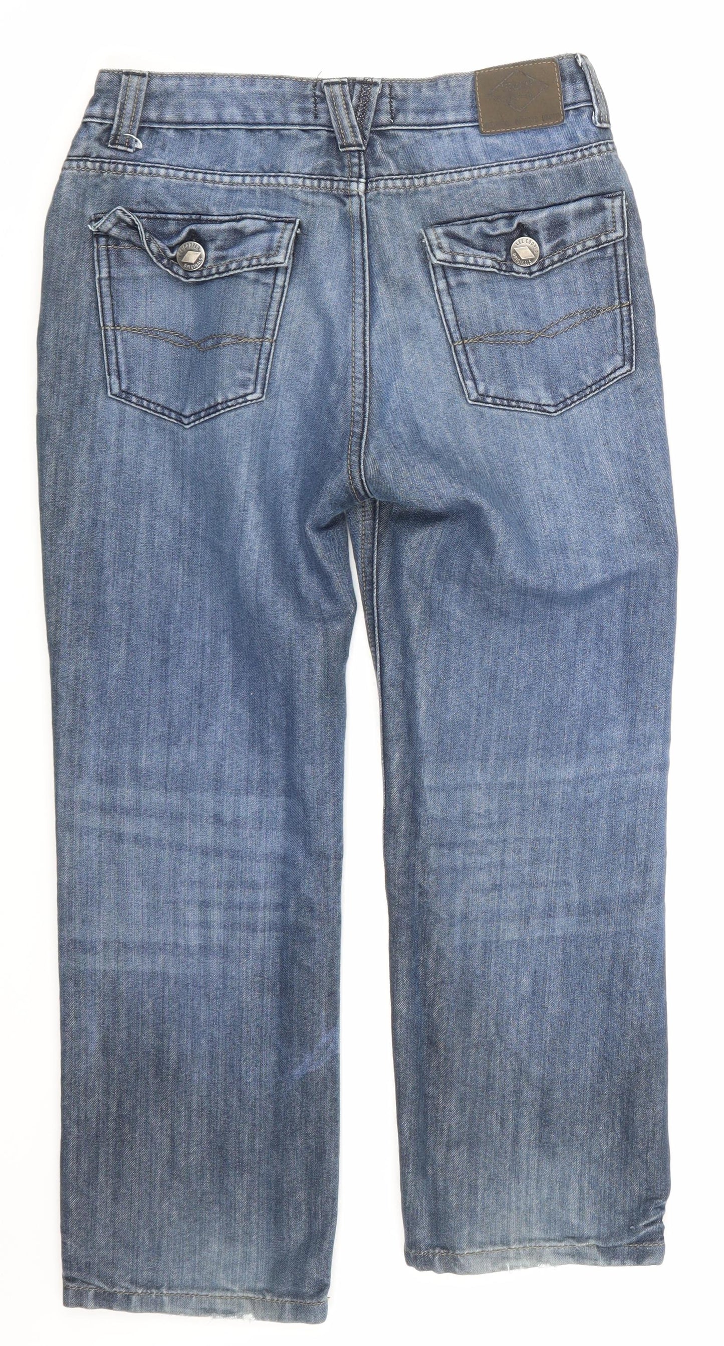 Lee Cooper Boys Blue  Denim Straight Jeans Size 11-12 Years