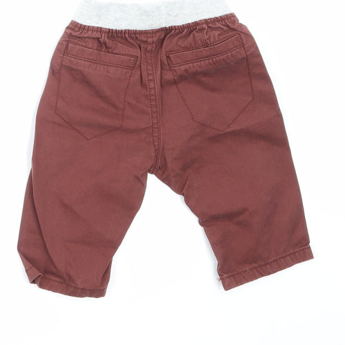 NEXT Boys Red   Cargo Jeans Size 3-6 Months