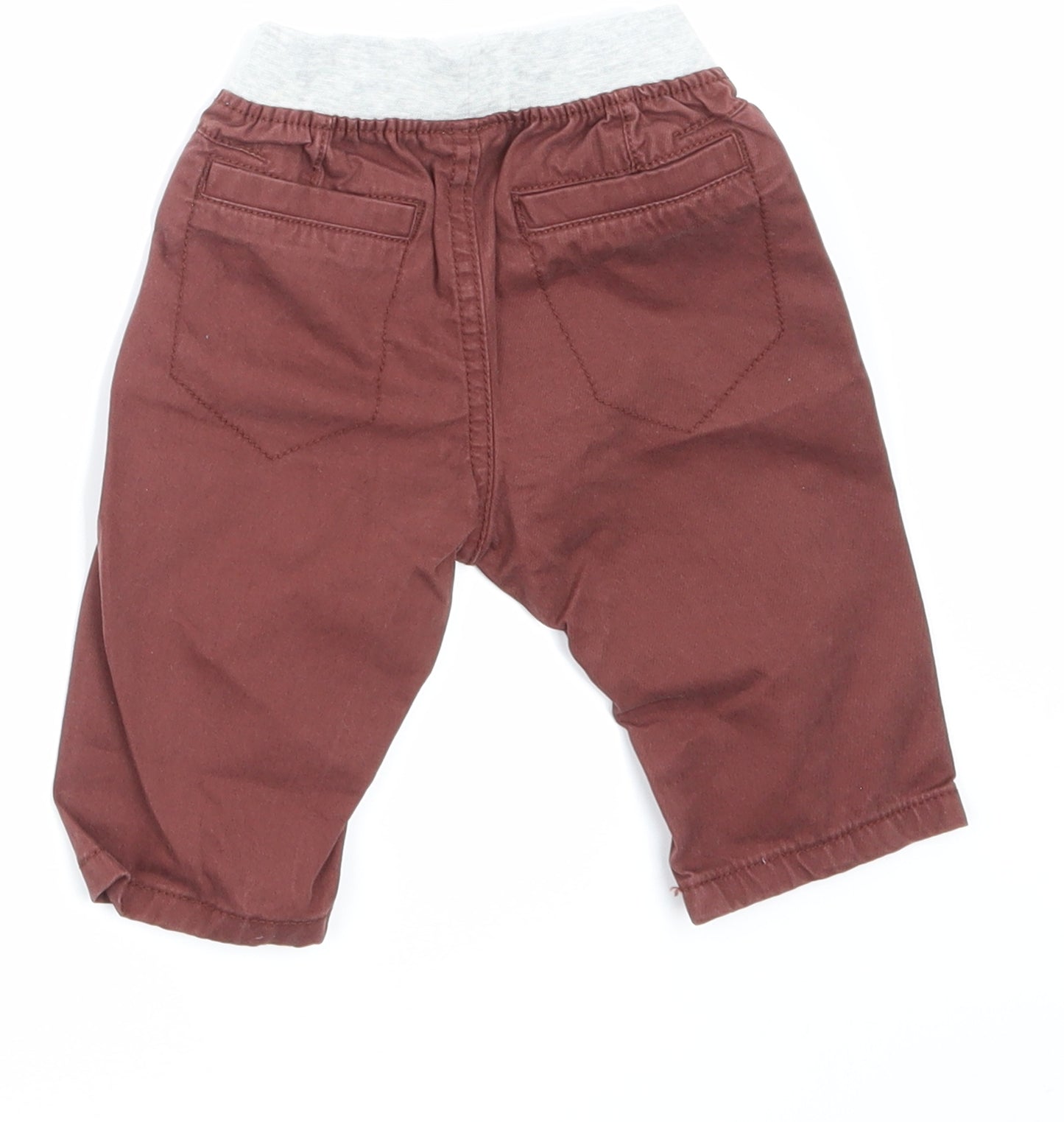 NEXT Boys Red   Cargo Jeans Size 3-6 Months