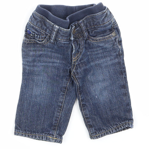 TU  Blue  Denim Cropped Jeans Size 0-3 Months