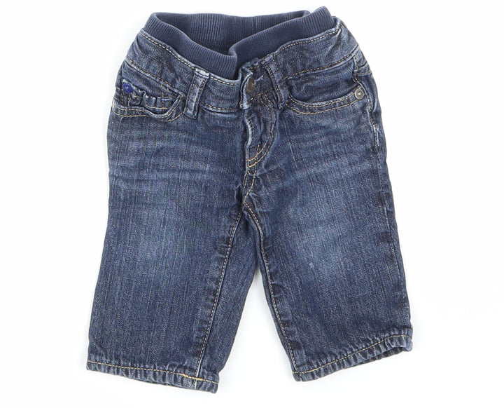TU  Blue  Denim Cropped Jeans Size 0-3 Months