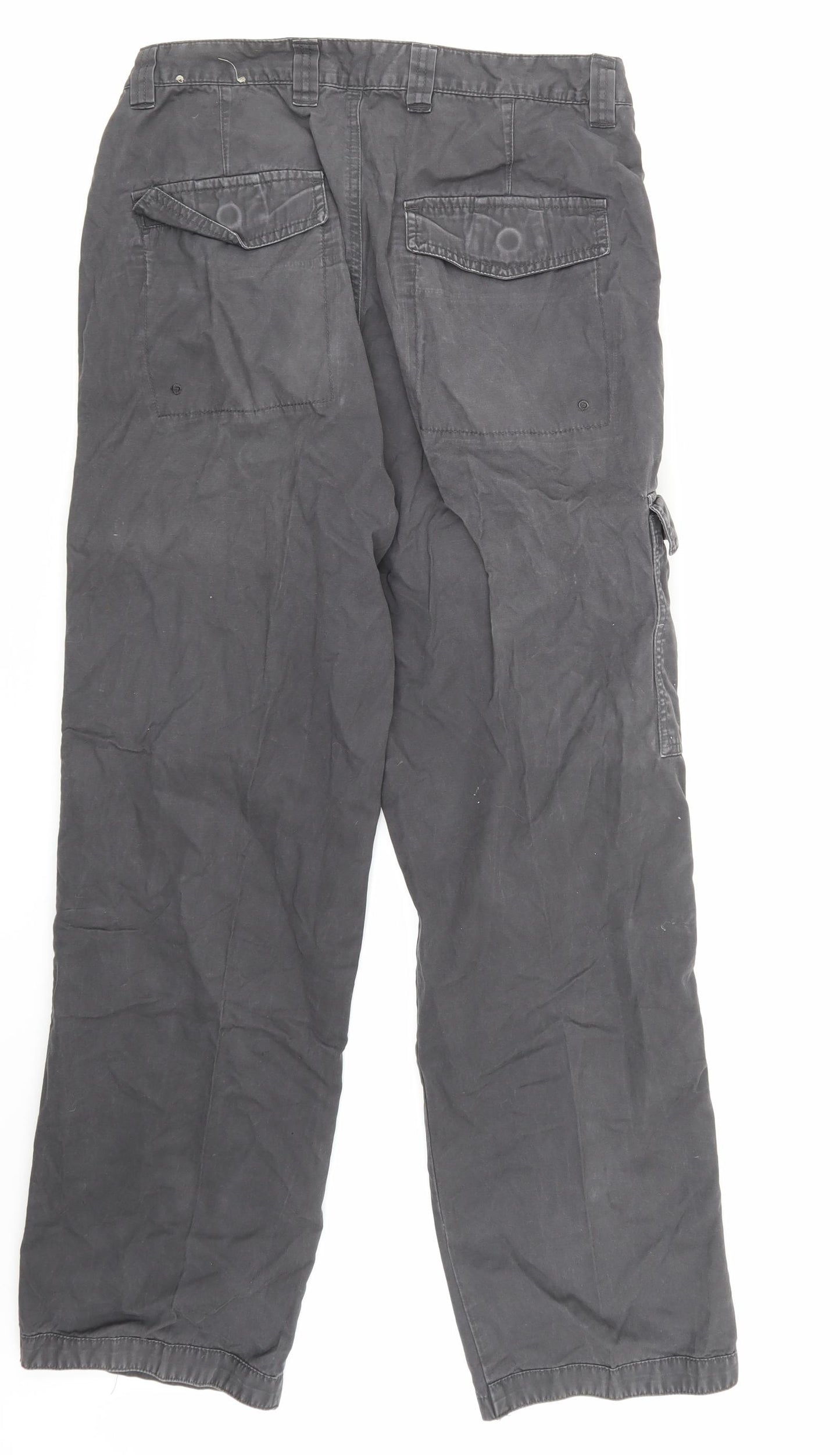 Wolsey Mens Grey   Cargo Trousers Size 34 in L32 in
