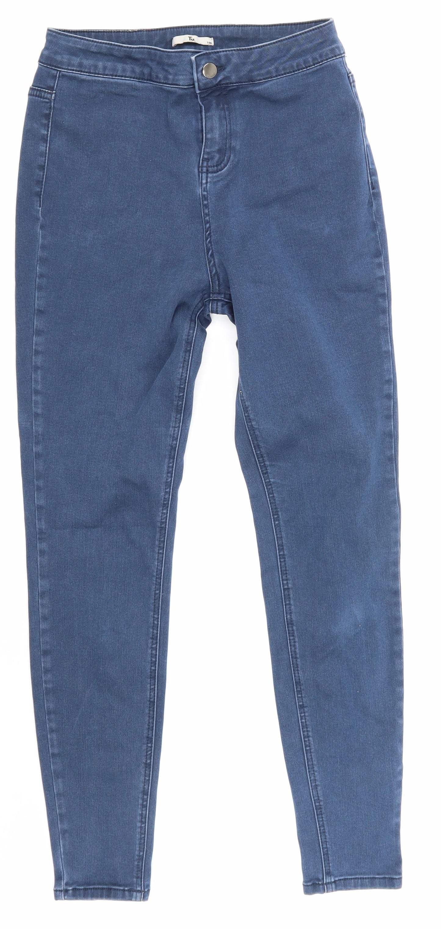 TU Womens Blue  Denim Skinny Jeans Size 10