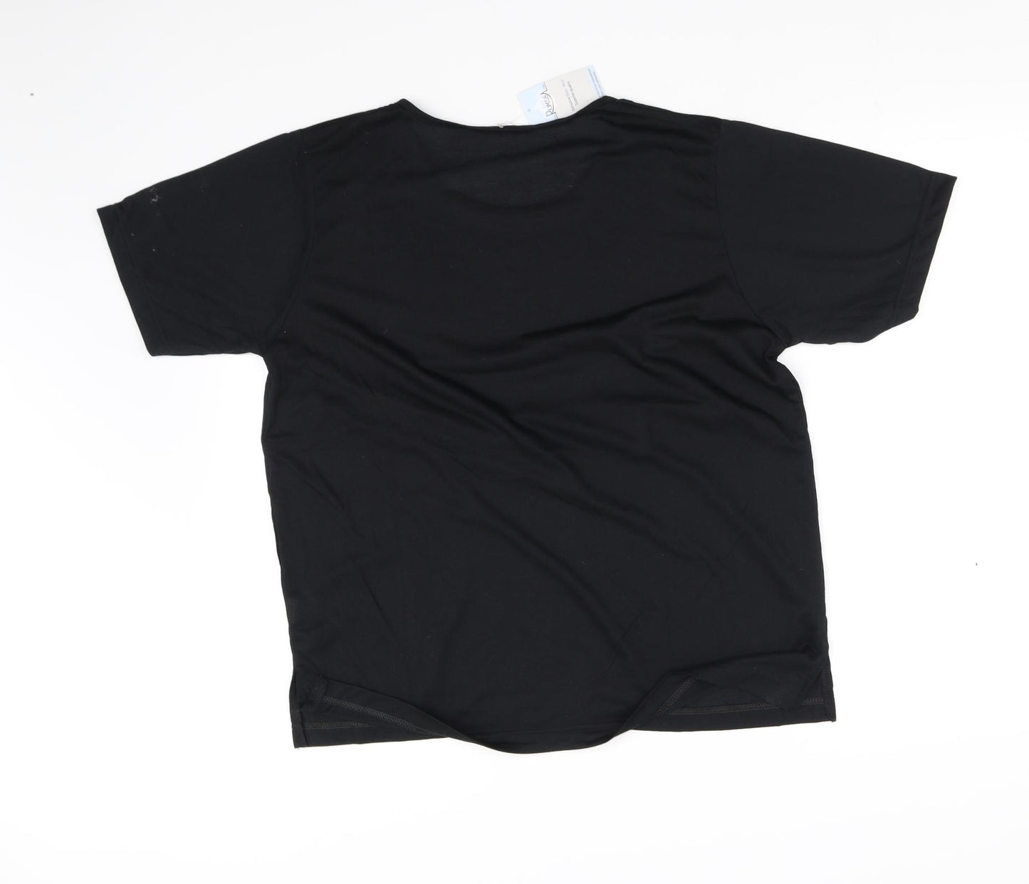 pre worn Womens Black   Basic T-Shirt Size L