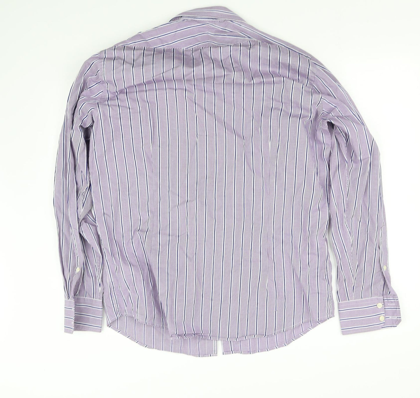 pre worn Mens Purple    Button-Up Size 16