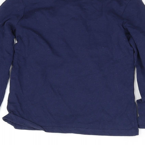 Primark Girls Blue   Basic T-Shirt Size 3-4 Years