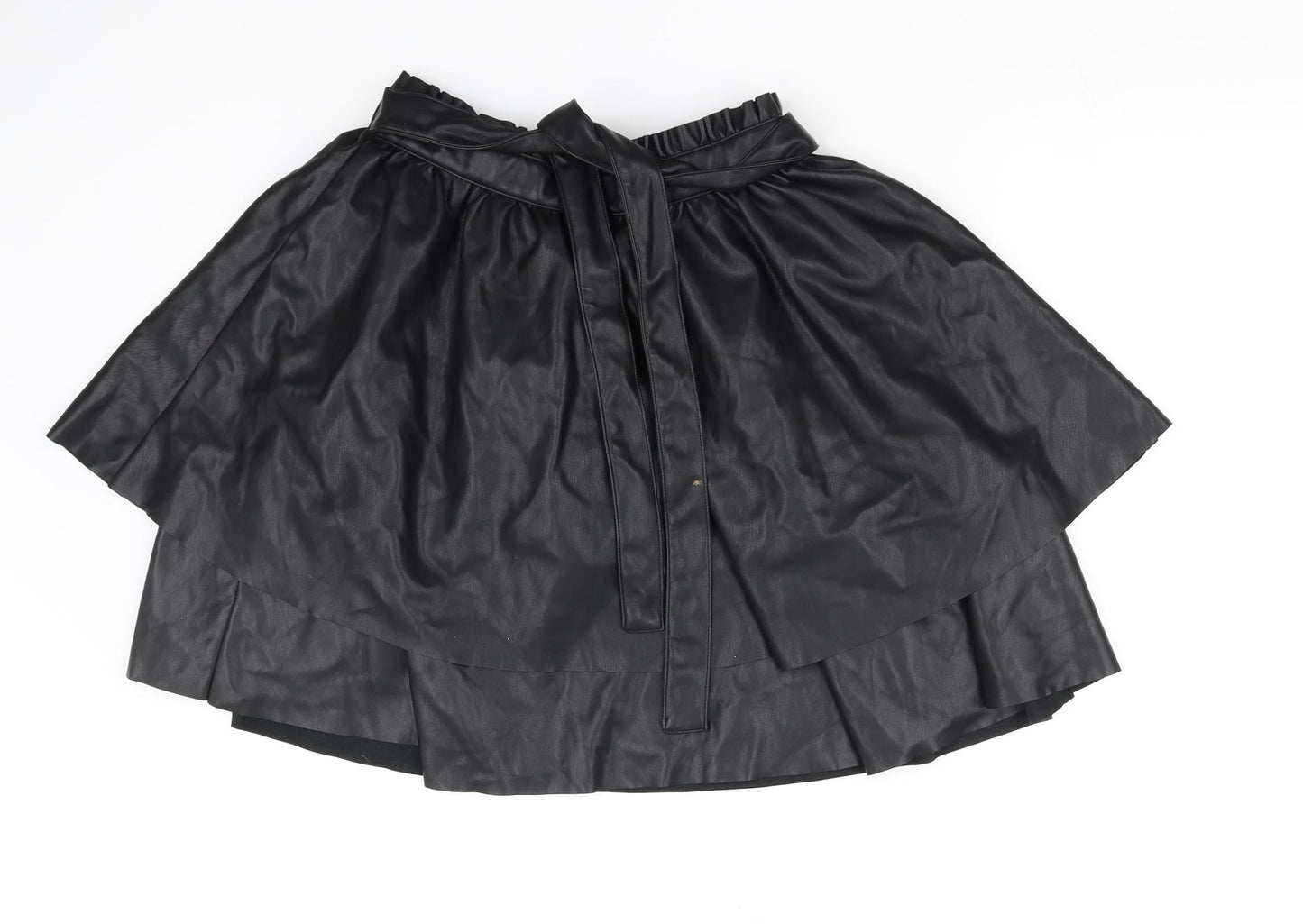 RESERVED Womens Black   Flare Skirt Size 36 in