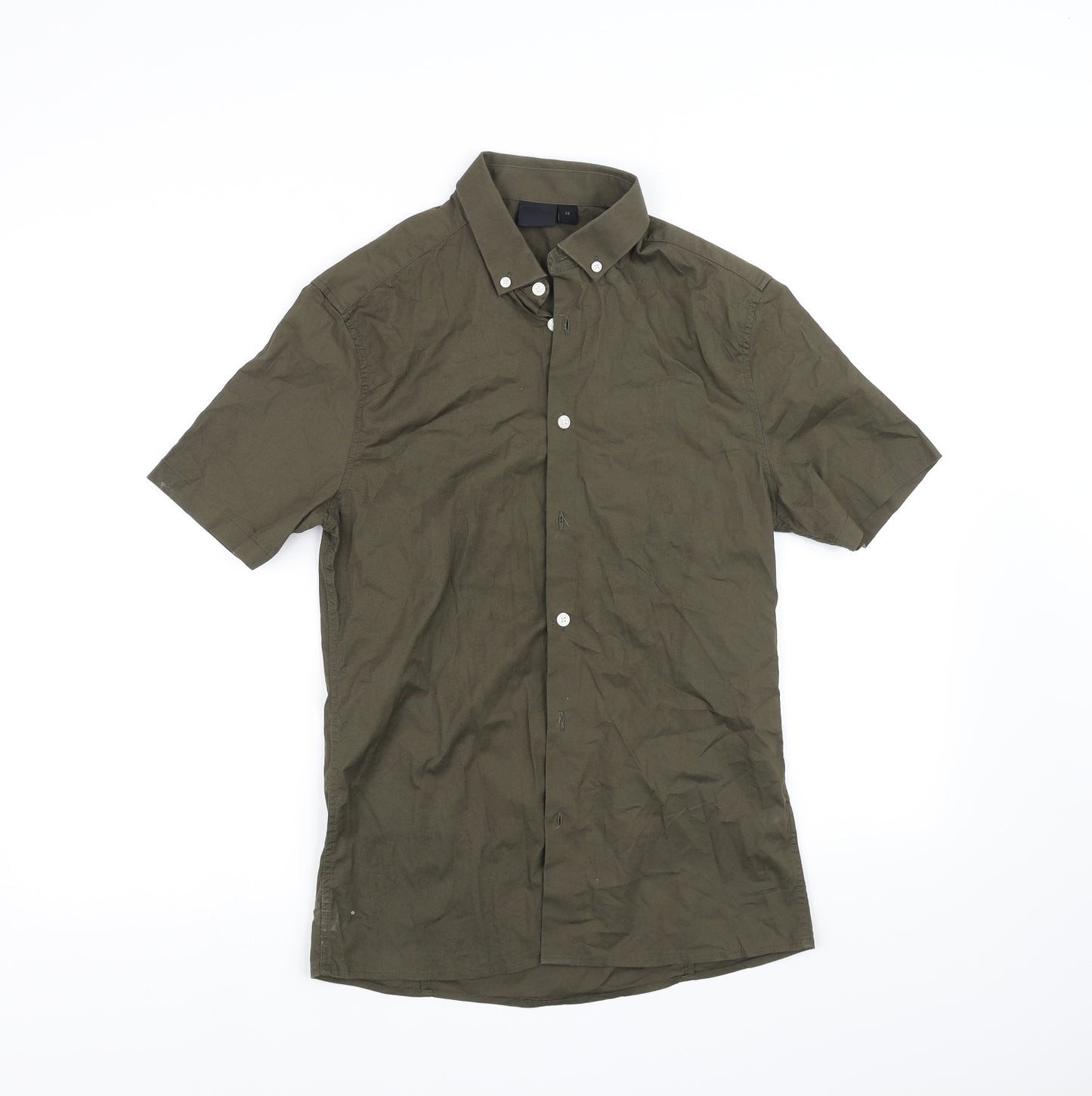 ASOS Mens Green    Button-Up Size XS