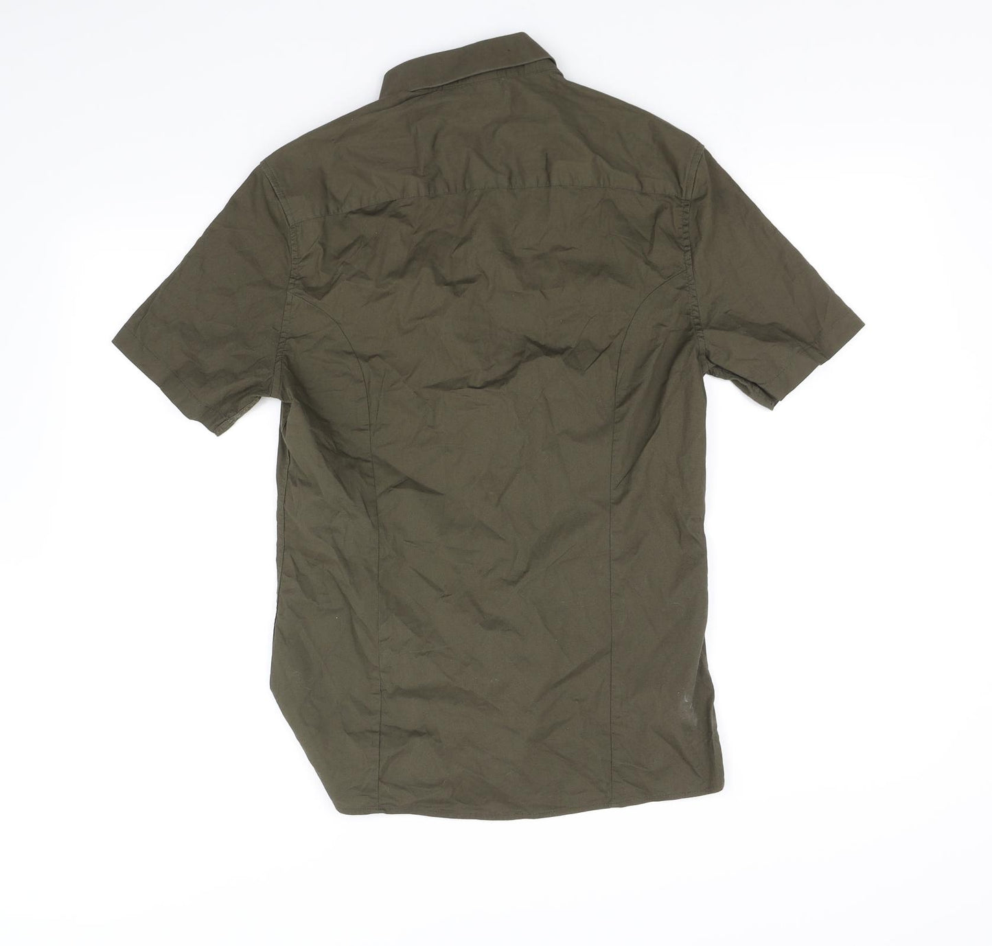 ASOS Mens Green    Button-Up Size XS