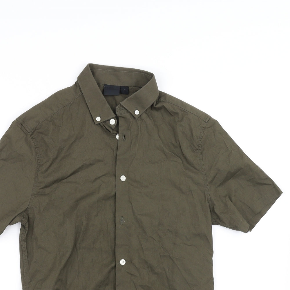 ASOS Mens Green    Button-Up Size XS
