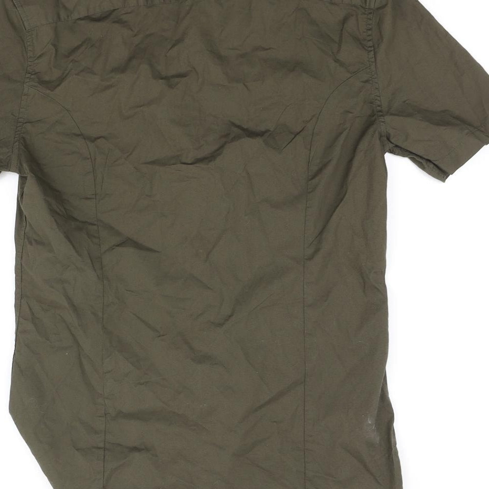 ASOS Mens Green    Button-Up Size XS