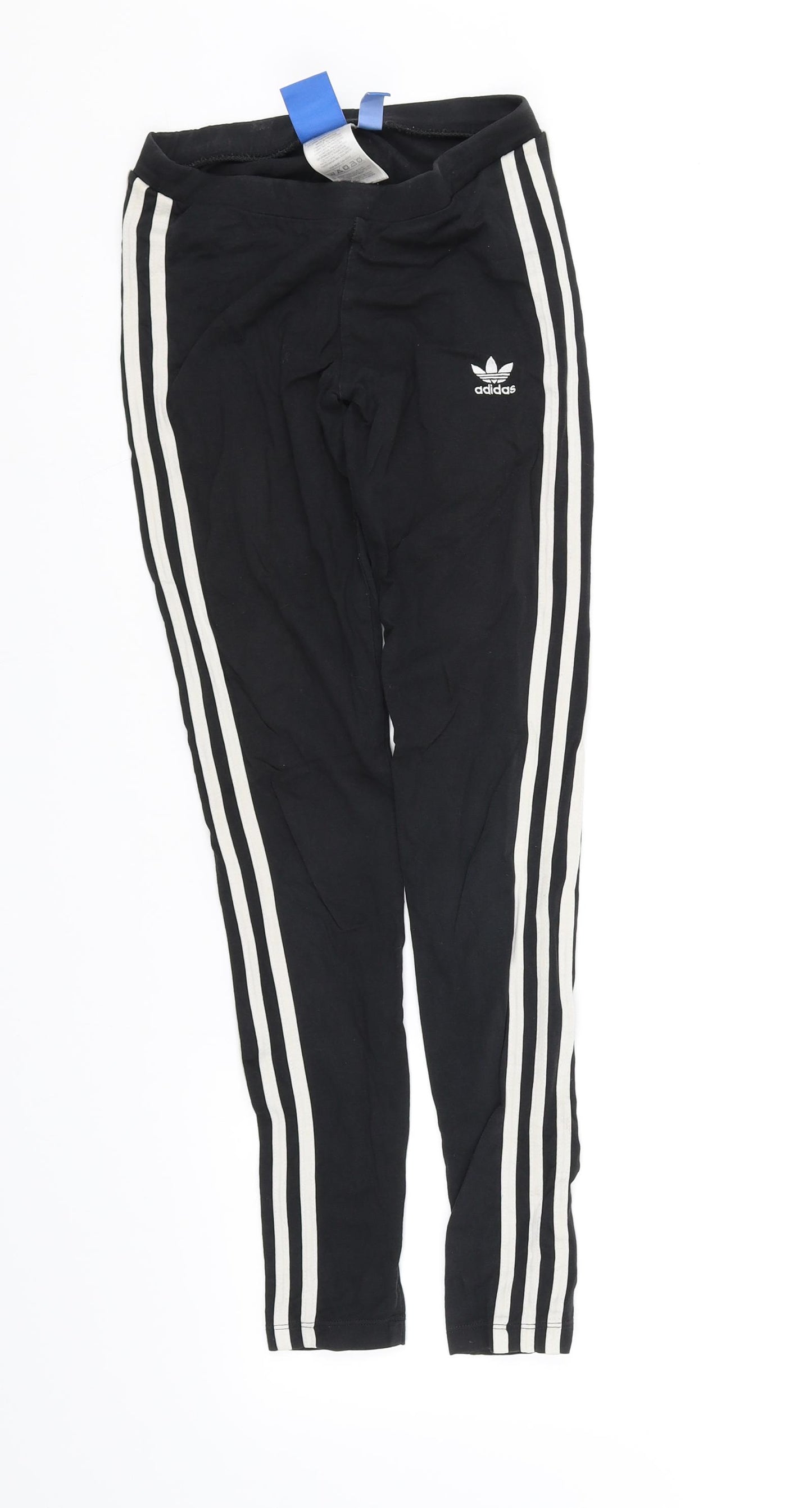 pre worn Girls Black   Sweatpants Trousers Size 6 Years