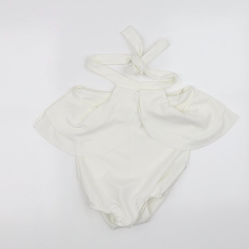 pre worn Womens White   Basic Blouse Size 12