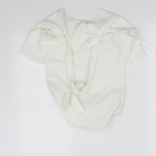 pre worn Womens White   Basic Blouse Size 12