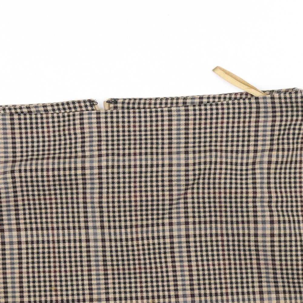 pre worn Womens Beige   Flare Skirt Size 12