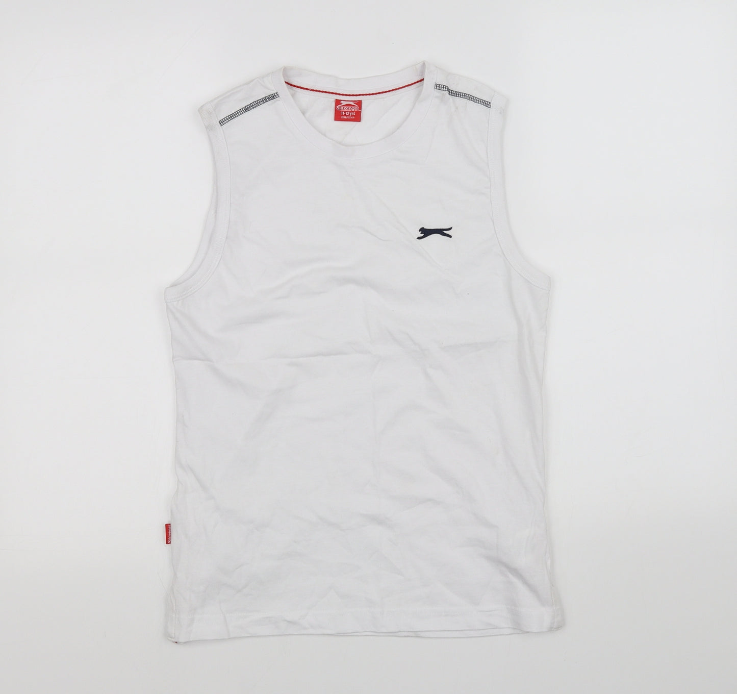 Slazenger Mens White    T-Shirt Size S