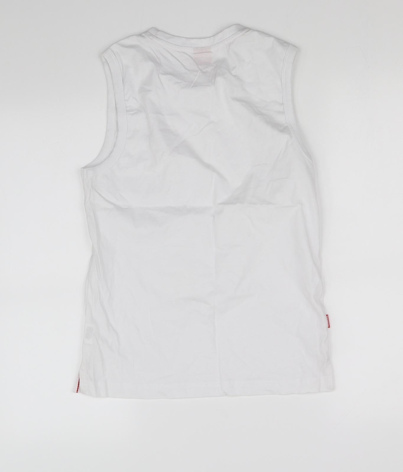 Slazenger Mens White    T-Shirt Size S