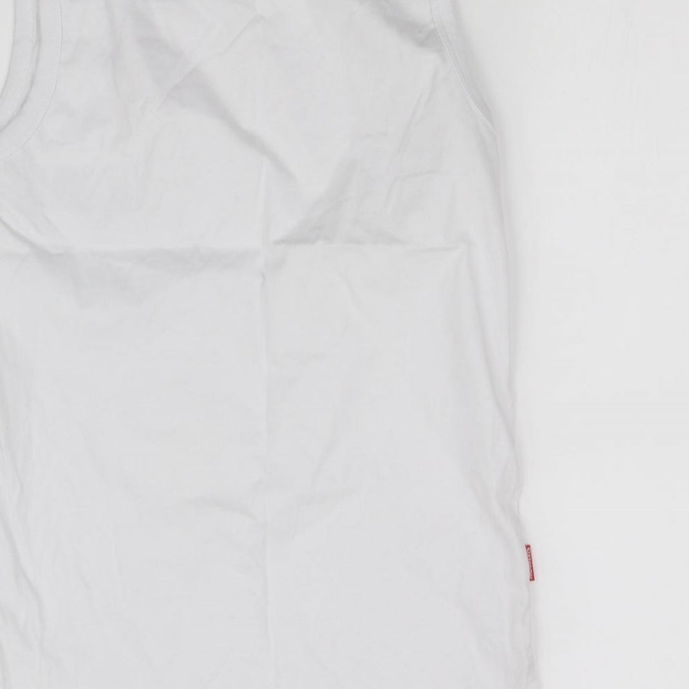 Slazenger Mens White    T-Shirt Size S