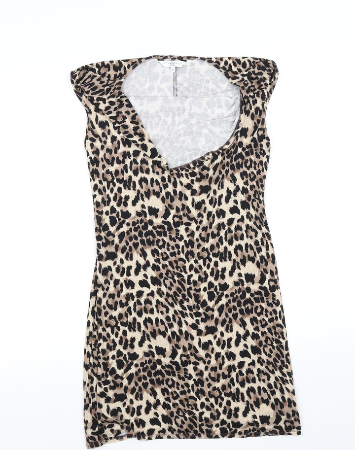 New Look Womens Grey Fit & Flare Size 8
