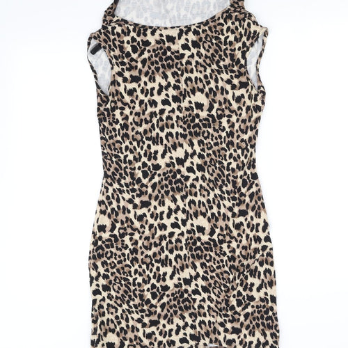 New Look Womens Grey   Fit & Flare  Size 8