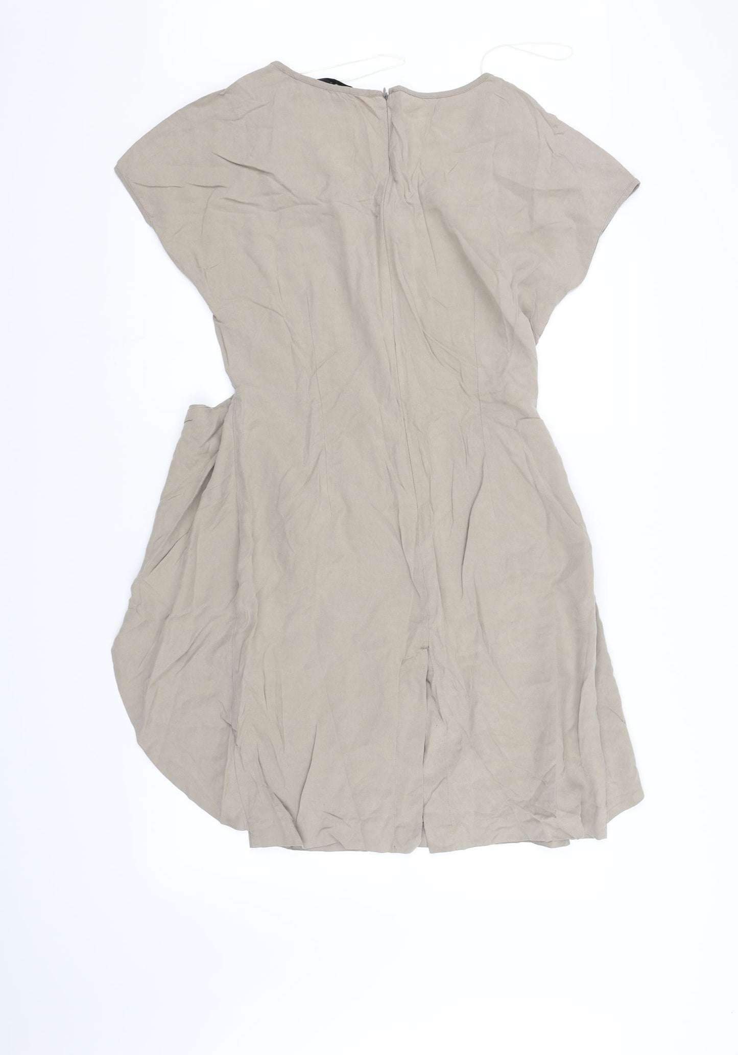 Zara Womens Grey   Fit & Flare  Size 12