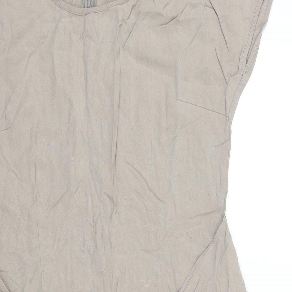 Zara Womens Grey   Fit & Flare  Size 12