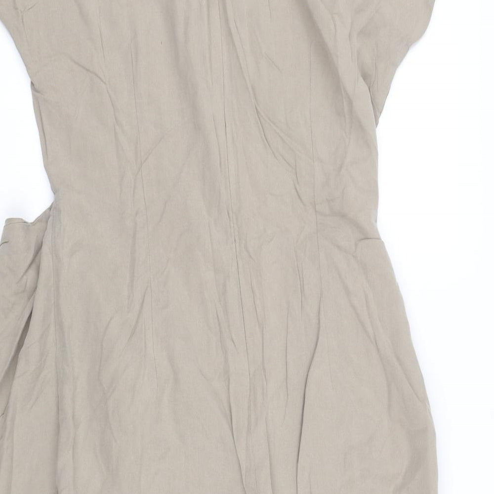 Zara Womens Grey   Fit & Flare  Size 12