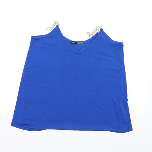 Atmosphere Womens Blue   Basic T-Shirt Size 10