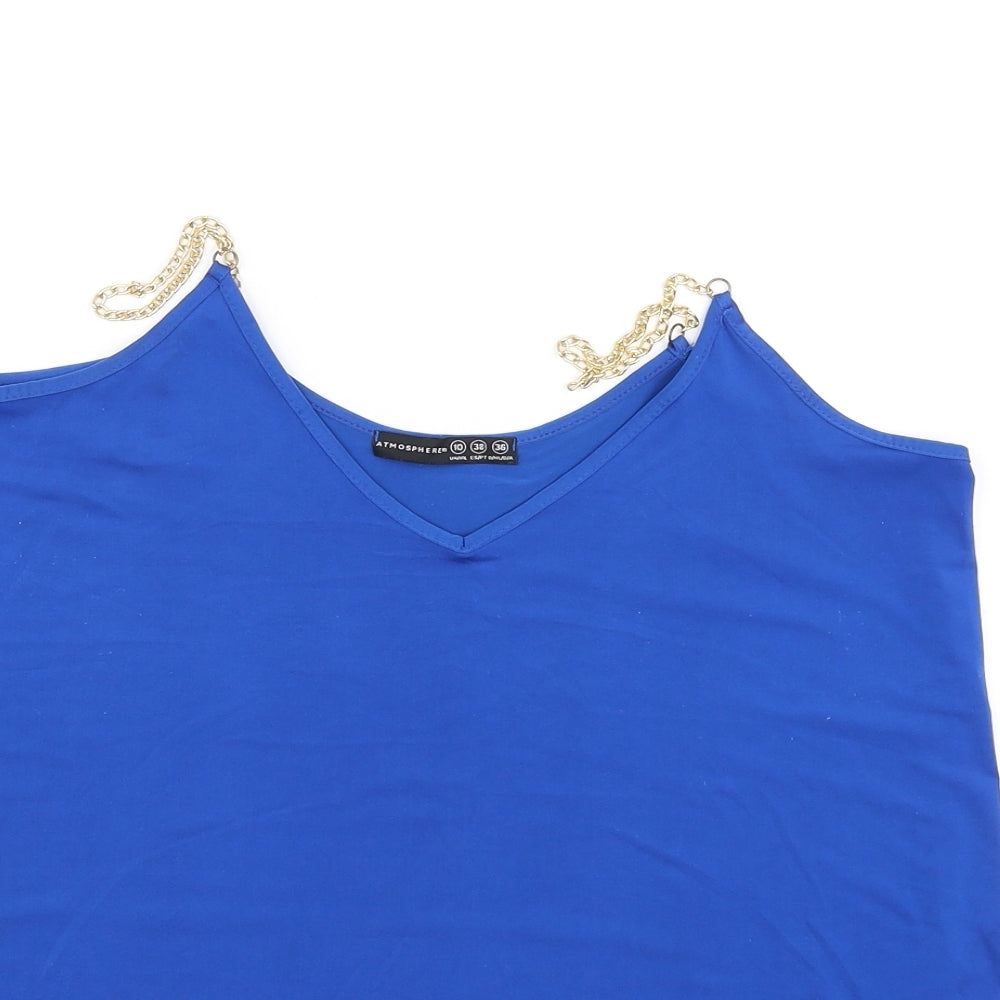 Atmosphere Womens Blue   Basic T-Shirt Size 10