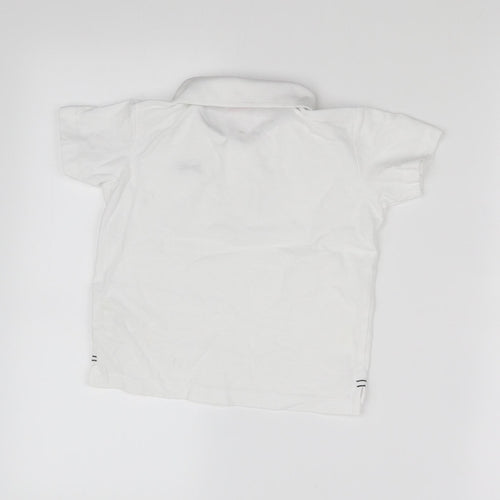 Slazenger Boys White   Basic Polo Size 5-6 Years