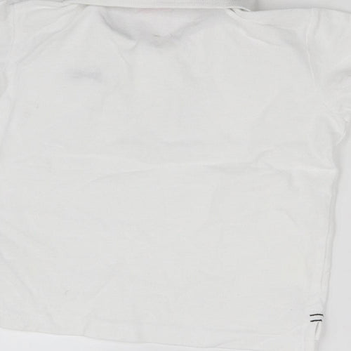 Slazenger Boys White   Basic Polo Size 5-6 Years