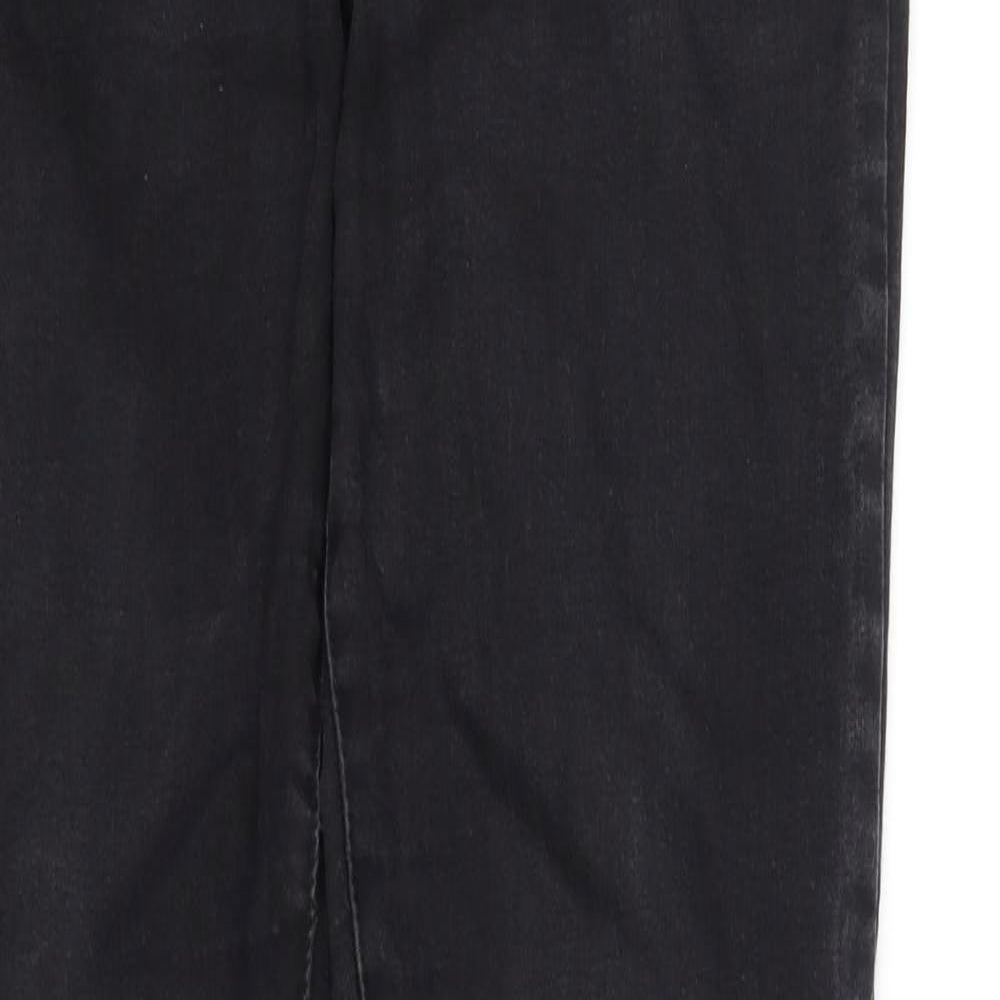 deniem & co Womens Black   Straight Jeans Size 14 L32 in