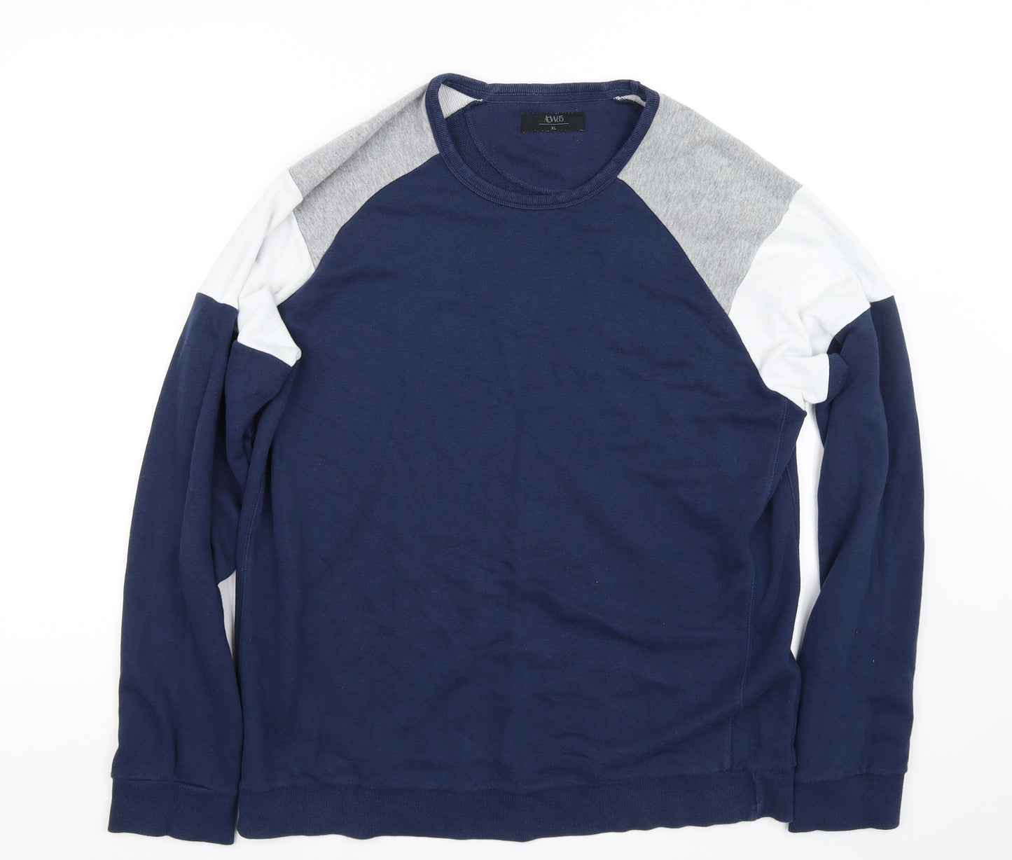 Acw85 Mens Blue   Pullover Jumper Size XL