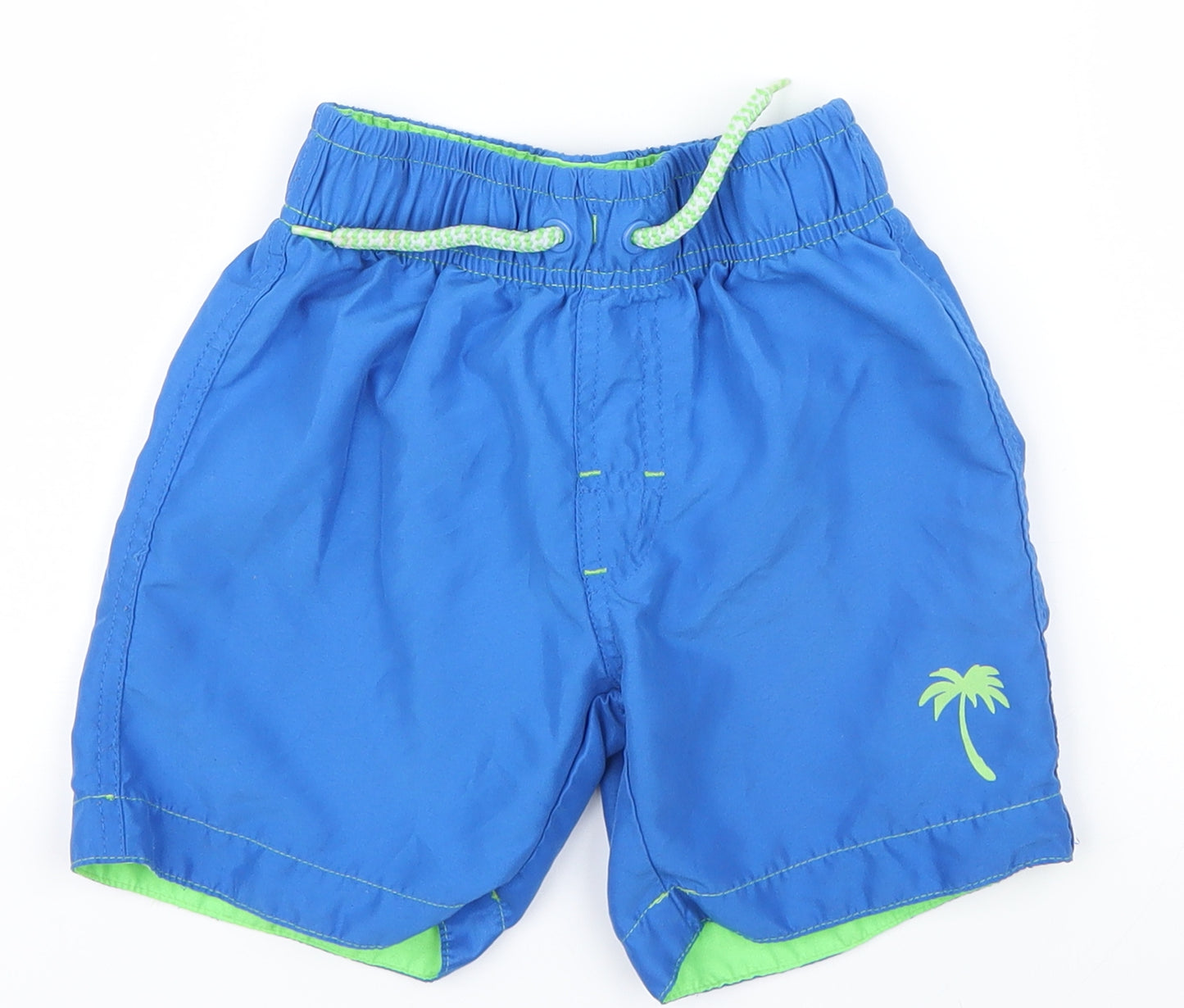 Primark Boys Blue   Bermuda Shorts Size 4-5 Years - Swim shorts
