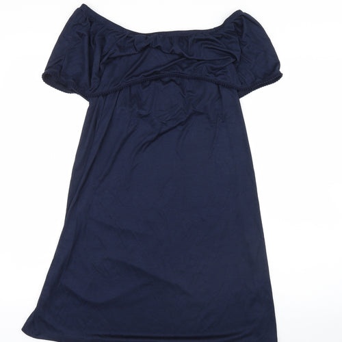 Primark Womens Blue   Shirt Dress  Size 12