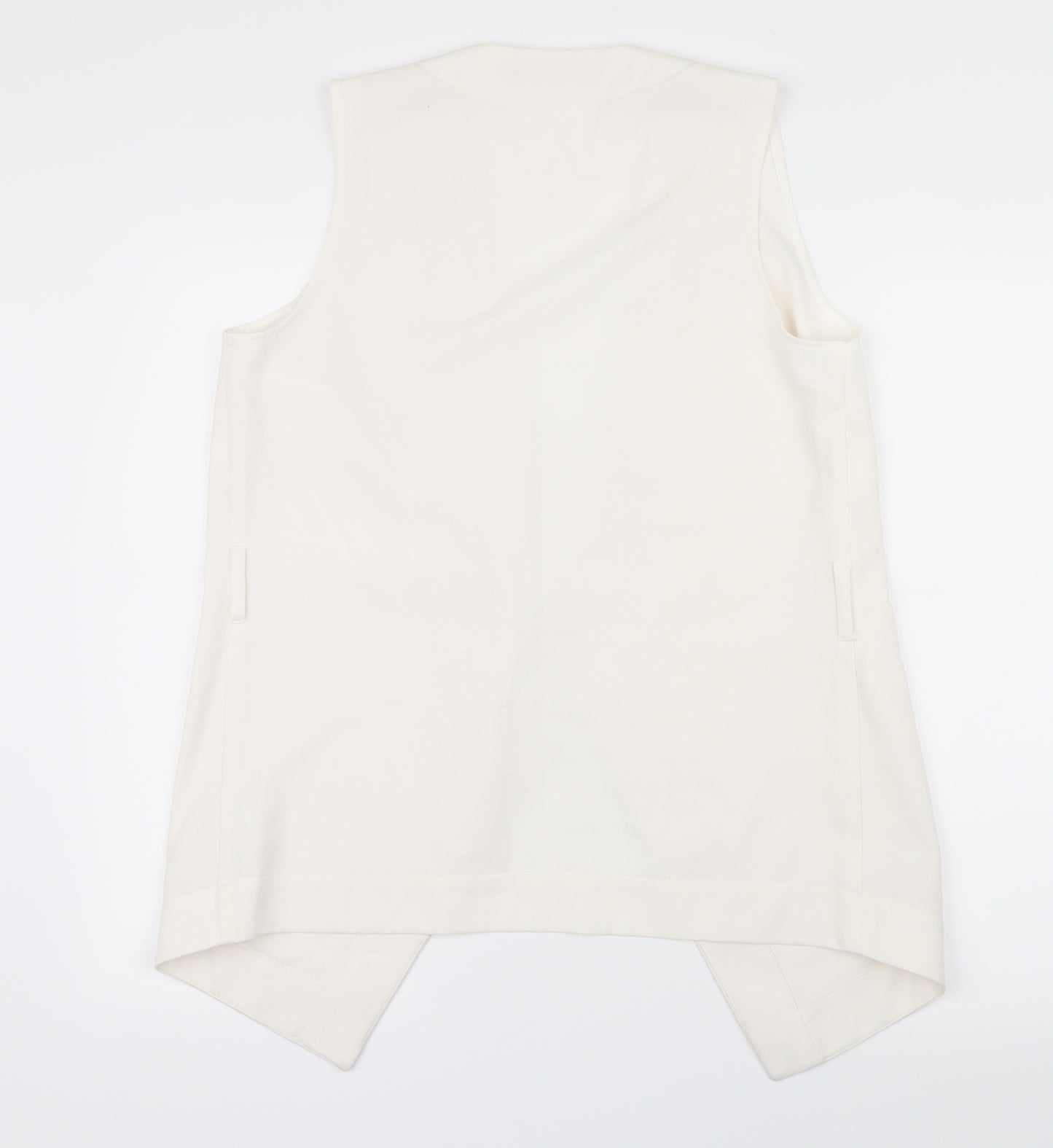 Very Womens White   Gilet Jacket Size 12