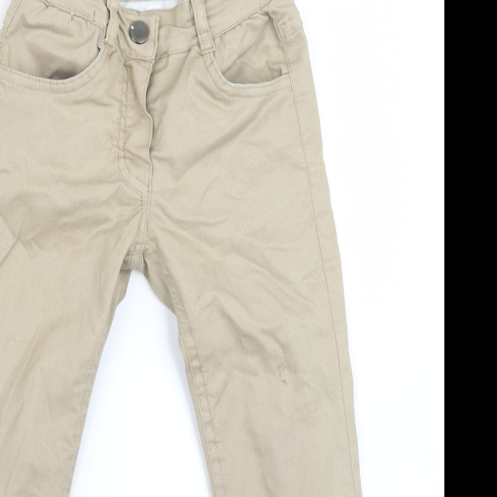 Bombili Boys Beige   Capri Trousers Size 5 Years