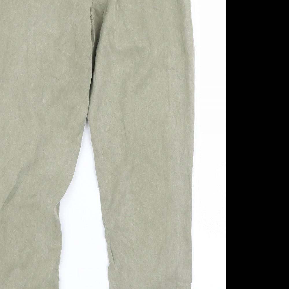 NEXT Womens Green   Capri Trousers Size 6 L24 in