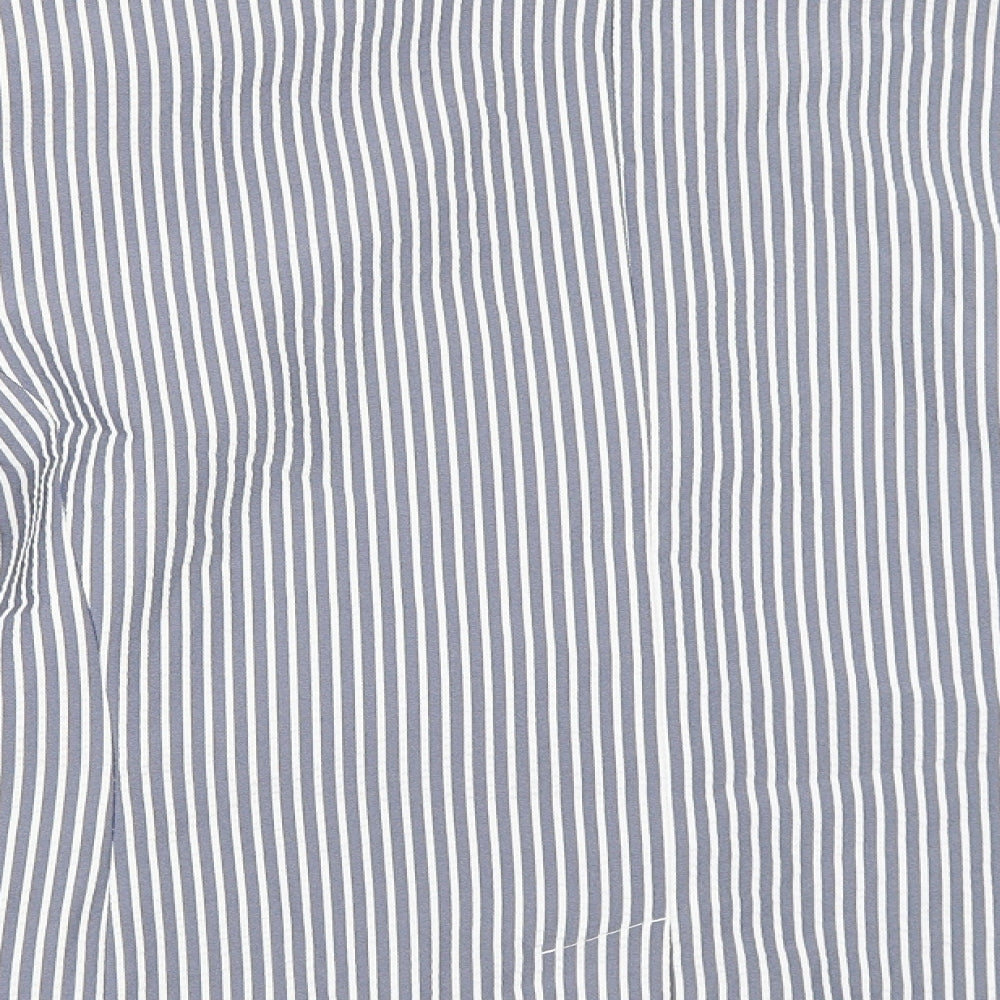 Atmosphere Womens Blue Striped  Jacket Blazer Size 20