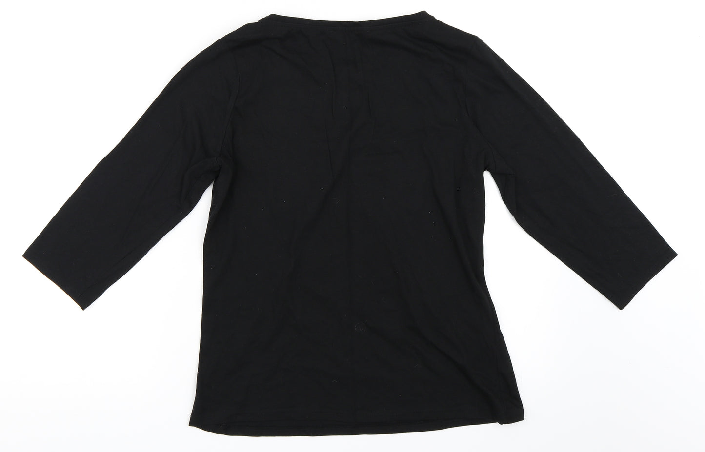 George Womens Black   Basic T-Shirt Size M  - Tickled Pink