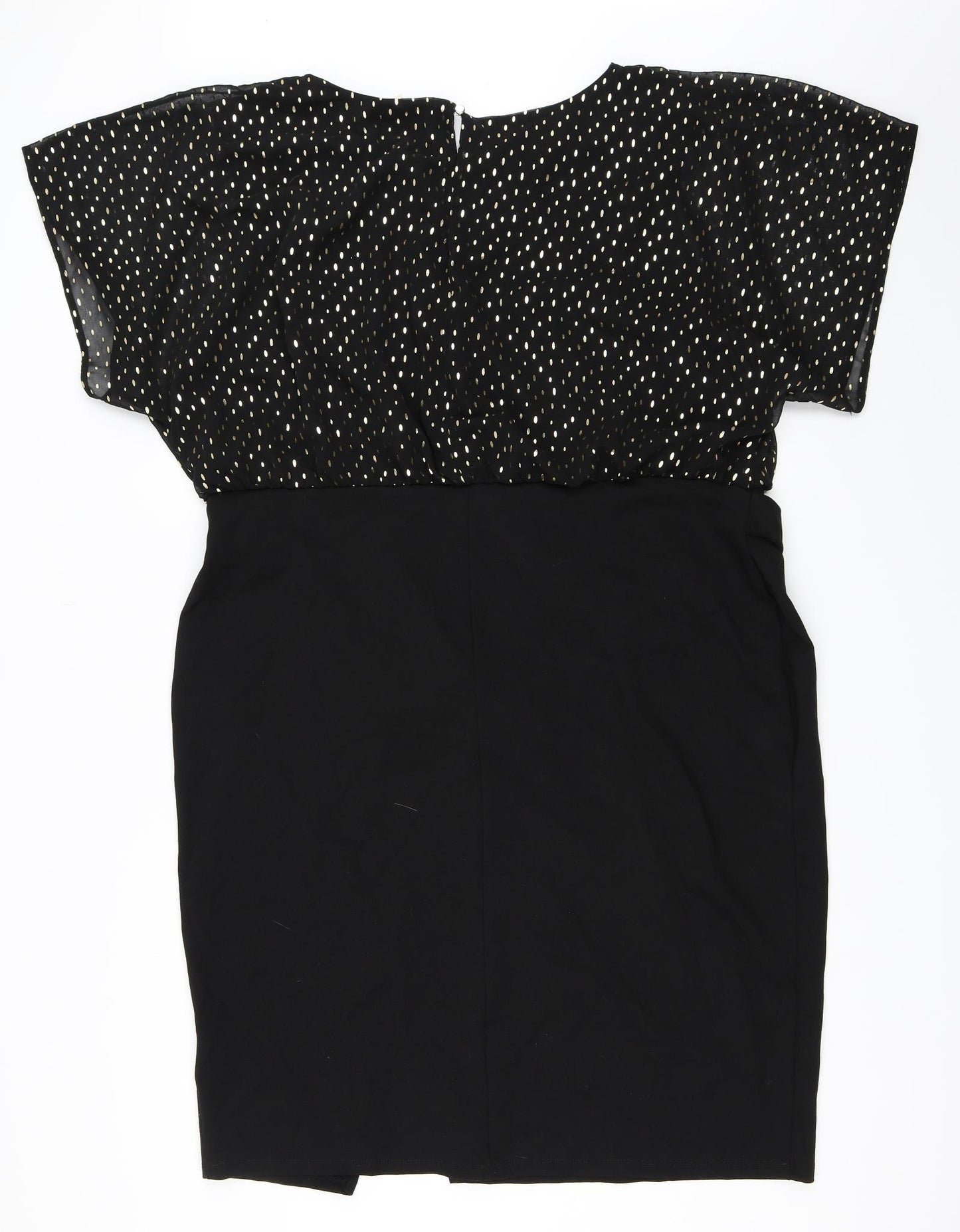 Oasis Womens Black   Shift  Size 2XL