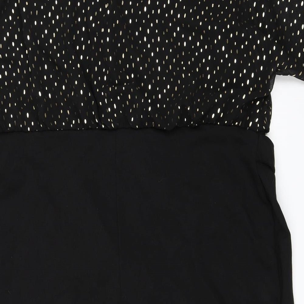 Oasis Womens Black   Shift  Size 2XL
