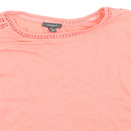 Primark Womens Pink   Basic T-Shirt Size M