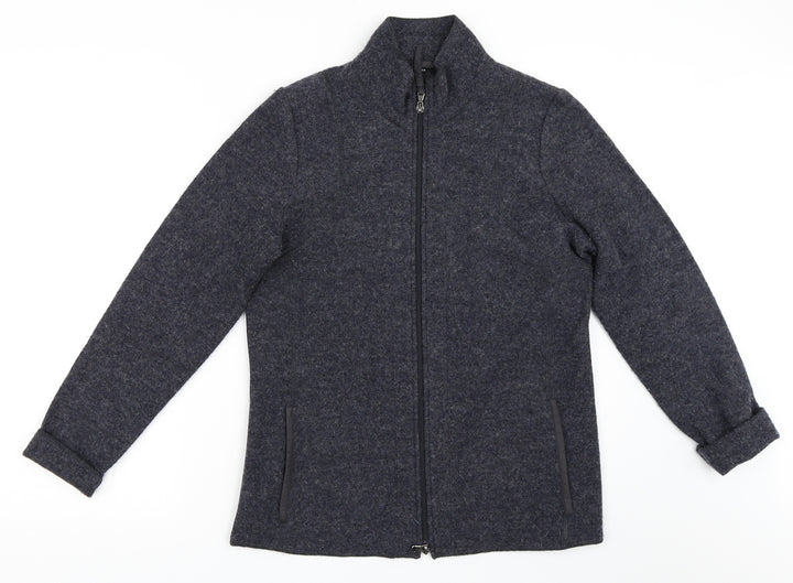 Clarina Womens Blue Jacket Size 40